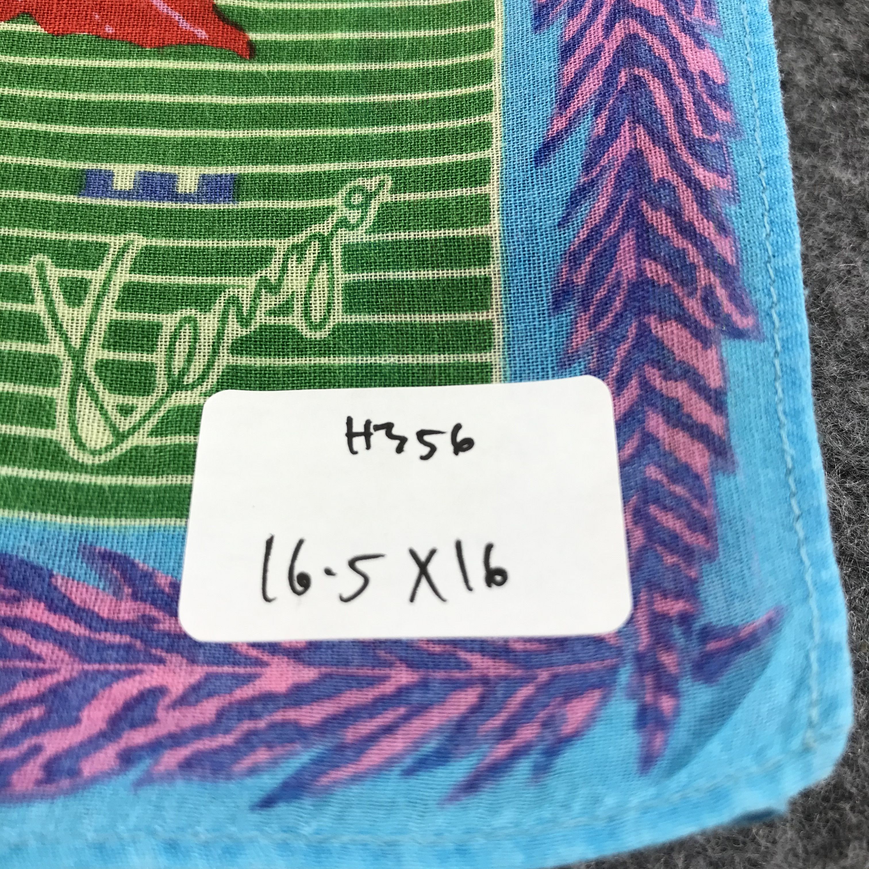 Kenzo Kenzo Handkerchief Neckerchief Bandana H356 Size ONE SIZE - 9 Thumbnail