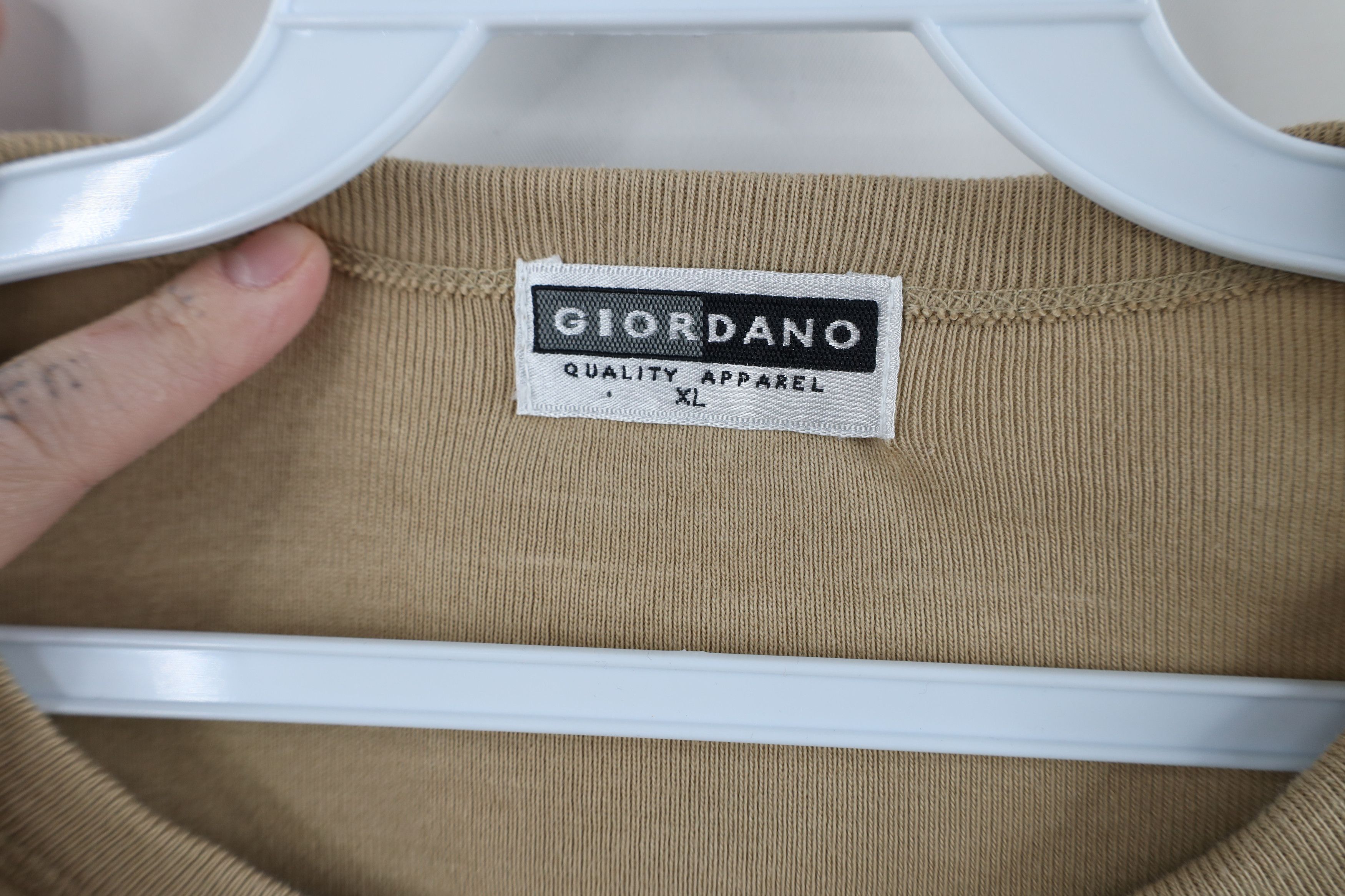 Vintage Deadstock Vintage 90s Streetwear Knit Long Sleeve T-Shirt Size US XL / EU 56 / 4 - 5 Thumbnail