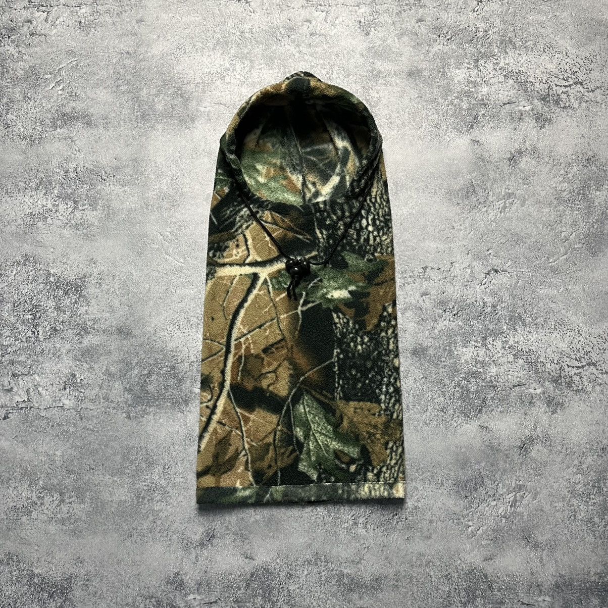Japanese Brand × Vintage Vintage Realtree Fleece Balaclava Camo Hat Ski Face Mask Size ONE SIZE - 2 Thumbnail