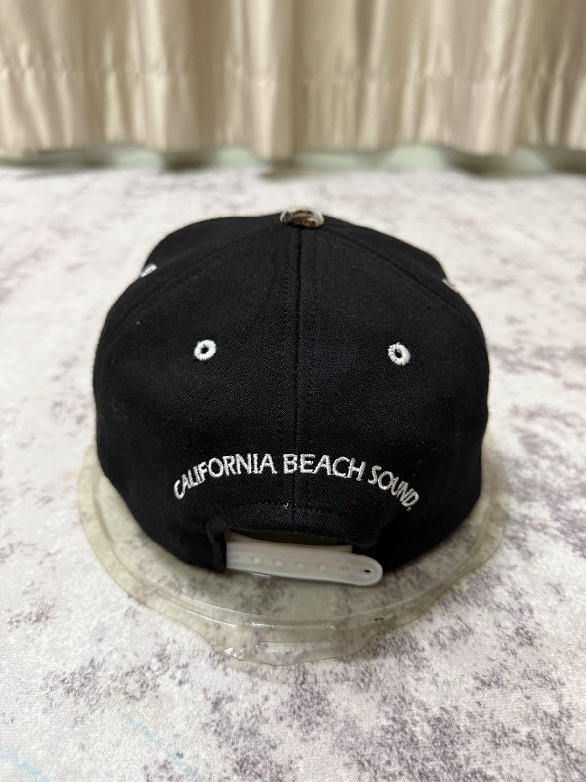 Japanese Brand BIG WILL WAVE SURF RIDE CALIFORNIA BEACH SOUND SNAPBACK CAP Size ONE SIZE - 4 Thumbnail
