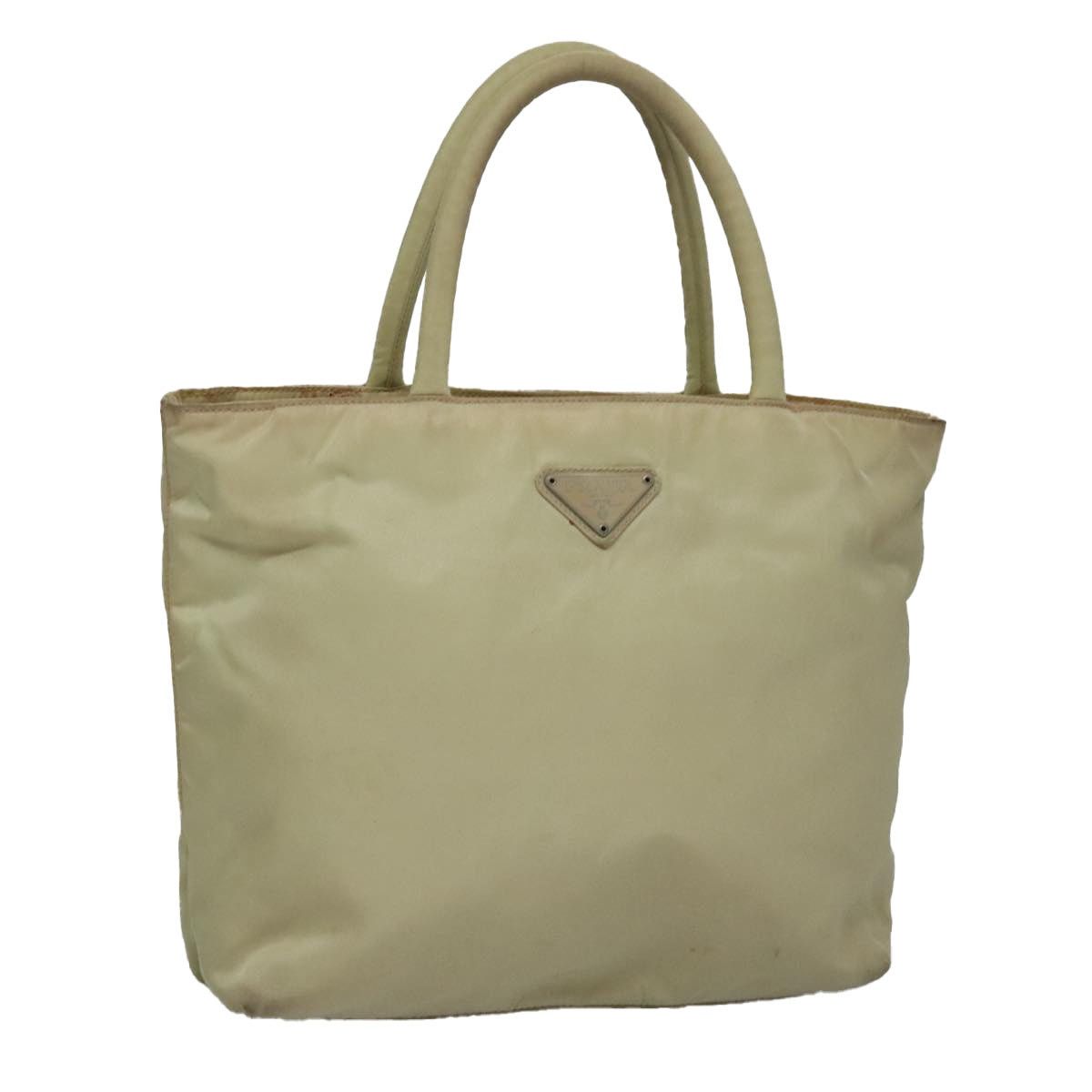 Prada PRADA Hand Bag Nylon Beige Size ONE SIZE - 1 Thumbnail