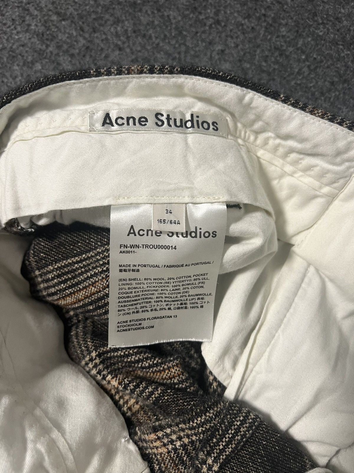 Acne Studios Acne Studios Pants Size 34" / US 12 / IT 48 - 3 Thumbnail
