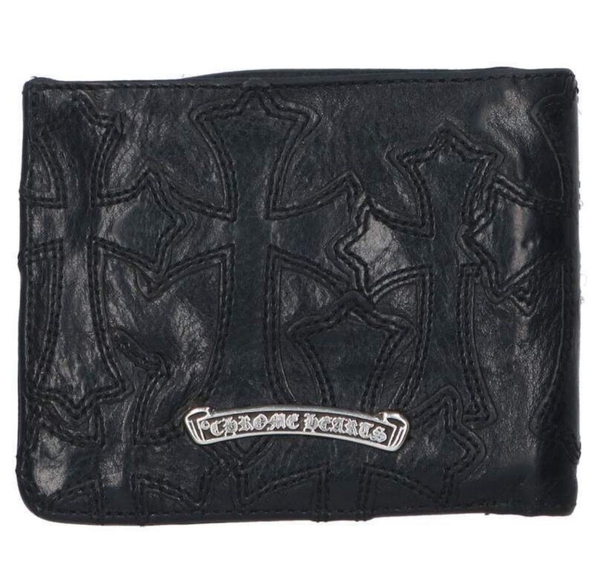 Chrome Hearts Chrome Hearts Cemetery Bifold Leather Wallet Size ONE SIZE - 2 Thumbnail