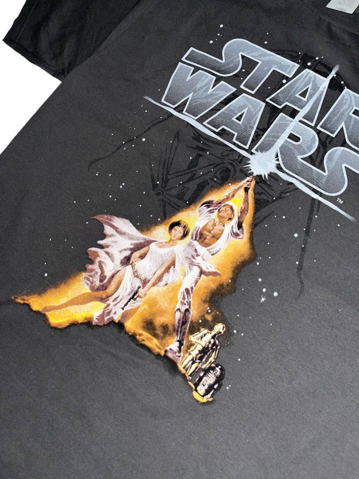 Star Wars Vintage 1996 Winterland Star Wars New with Tags T-shirt Size US L / EU 52-54 / 3 - 9 Thumbnail