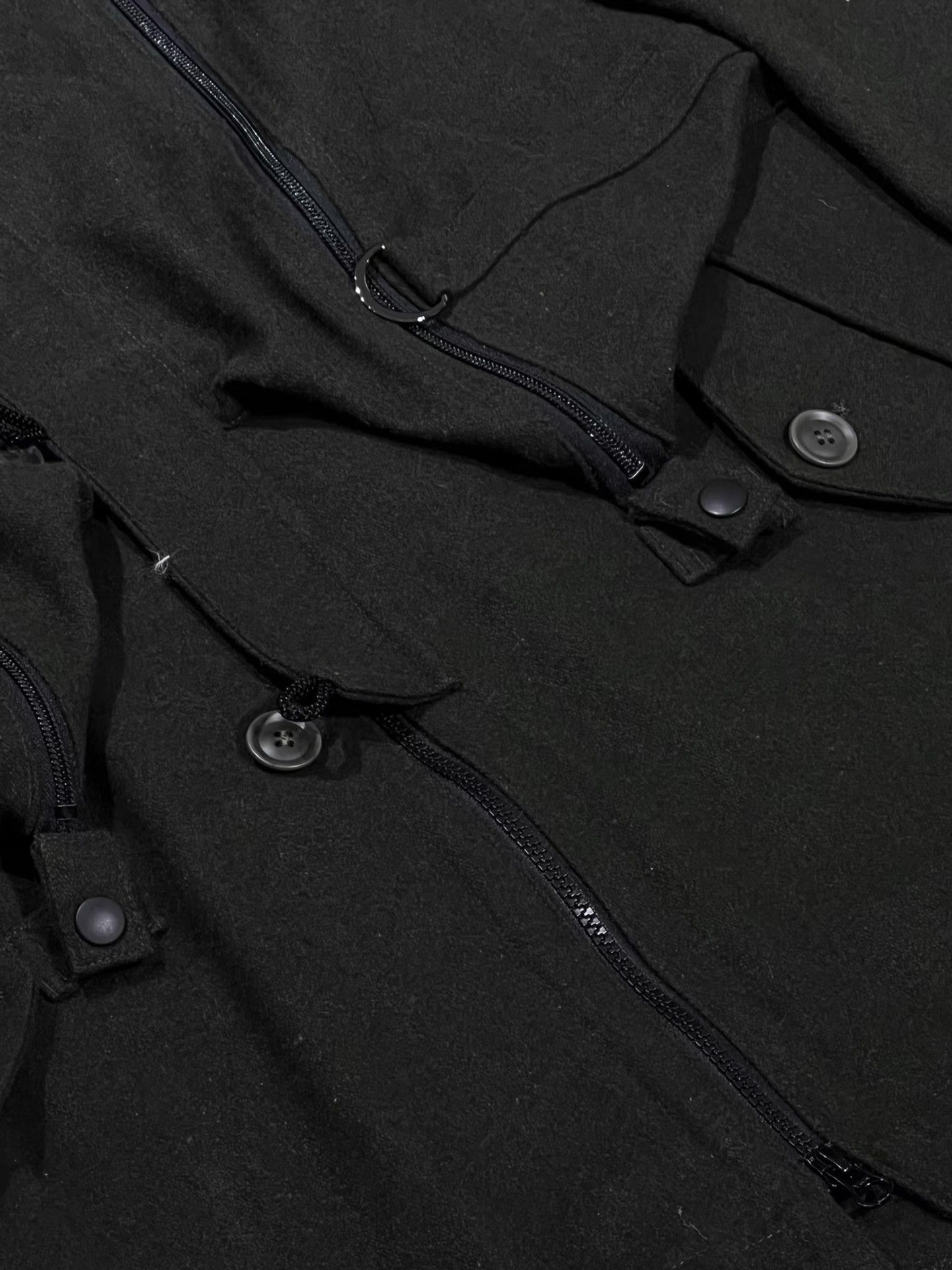 Final Home Finalhome Three-Zip Parka Wool Coat Jacket Q13 Size US L / EU 52-54 / 3 - 6 Thumbnail