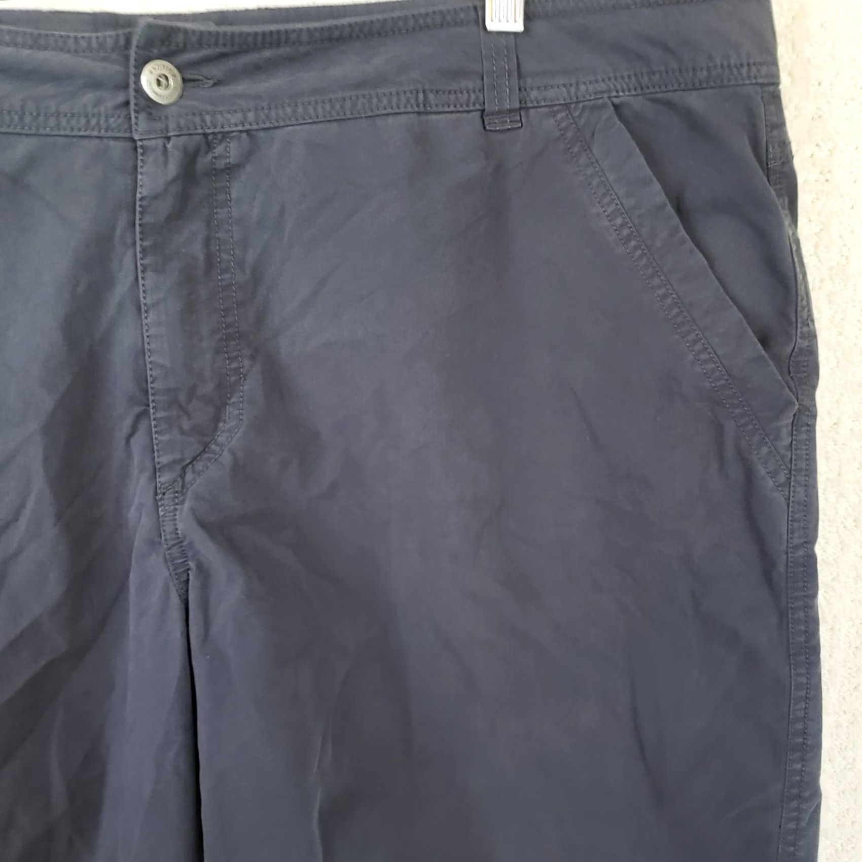 ExOfficio ExOfficio Shorts Mens 42x9 Navy Blue Cargo Pocket Outdoor Camp Hike Cotton Nylon Size US 42 / EU 58 - 4 Thumbnail
