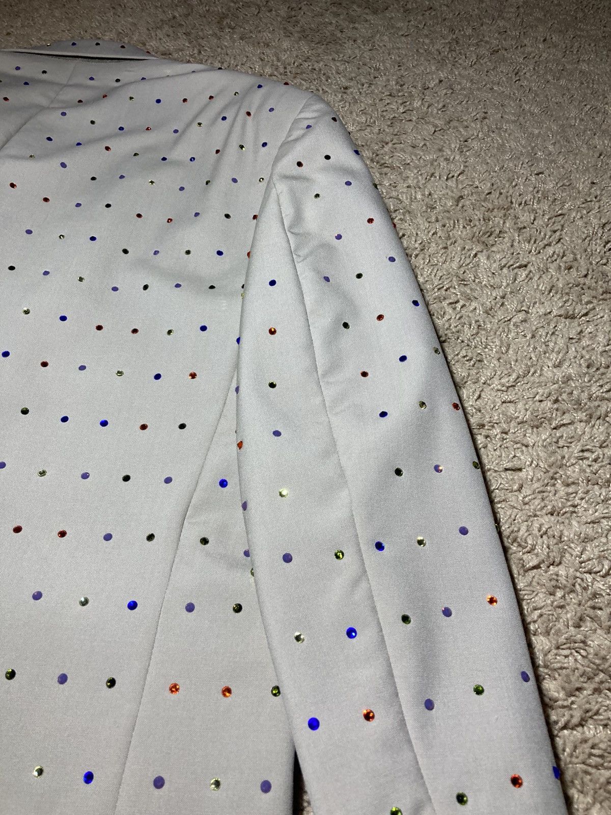 Martine Rose New AW21 Martine Rose Rhinestone Jewel Tailored Suit Pants Size 48R - 14 Thumbnail