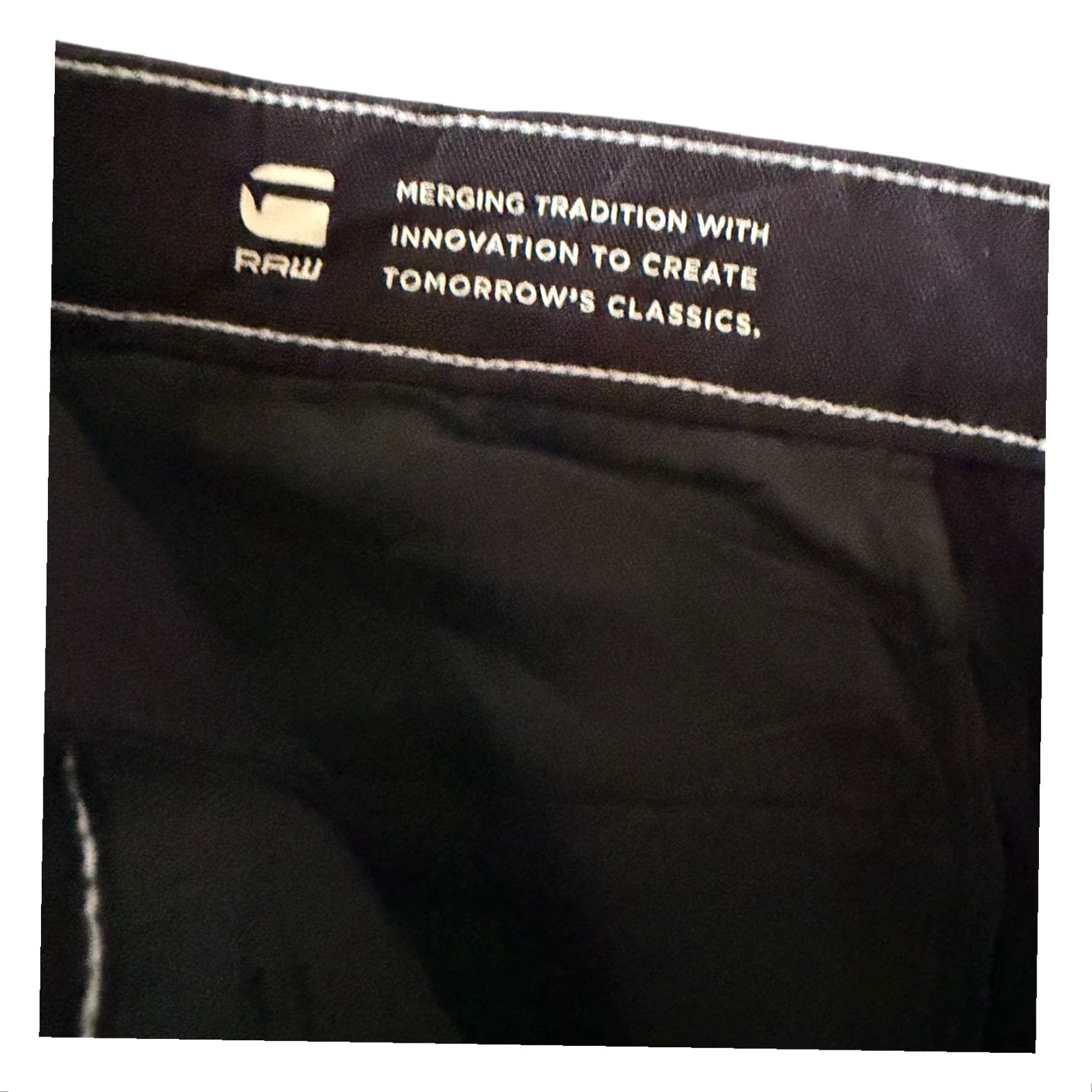 G-Star G-Star RAW Black Chino Trousers Mens W31 L30 Slim Fit Zip Fly Jeans Pants 5-Pocket Black Mens W31 L30 Slim Fit Zip Fly Size US 31 - 6 Thumbnail