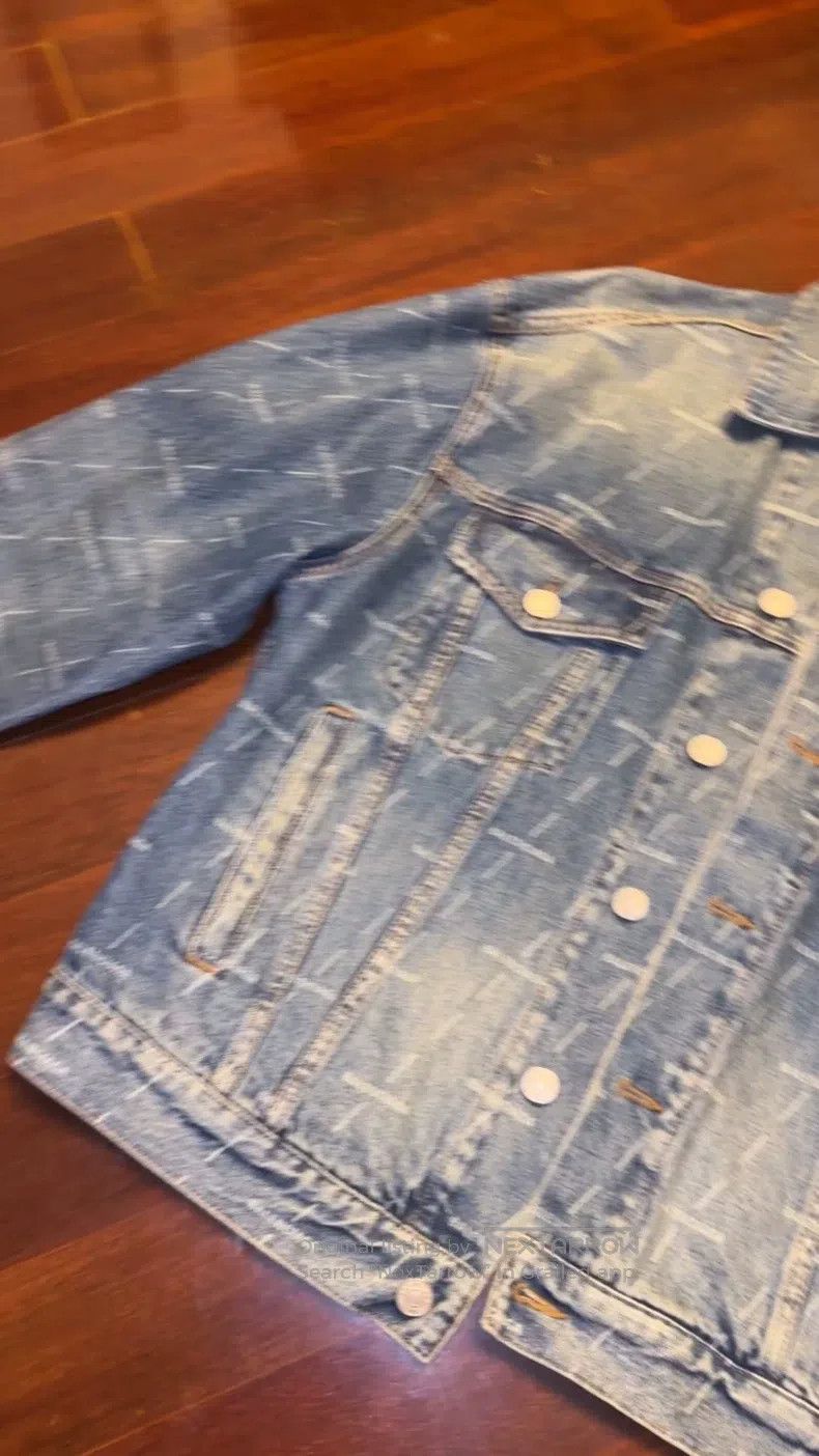 Balenciaga Balenciaga Logo Denim Jacket Size US M / EU 48-50 / 2 - 1 Thumbnail