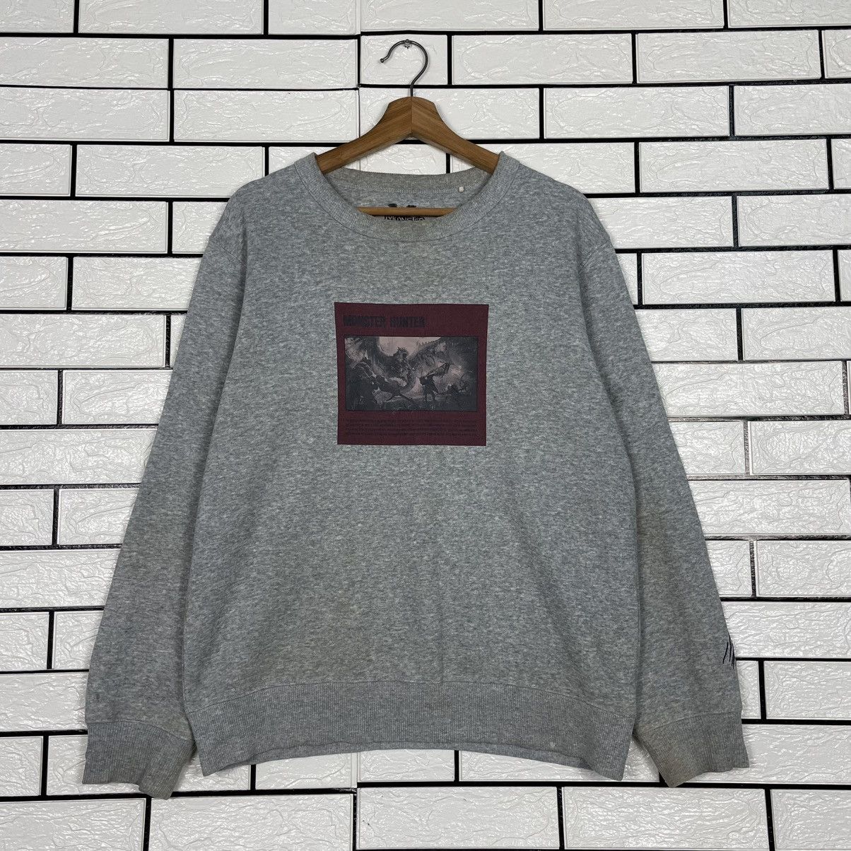 Japanese Brand Monster Hunter Big Logo Sweatshirt Size US M / EU 48-50 / 2 - 1 Thumbnail