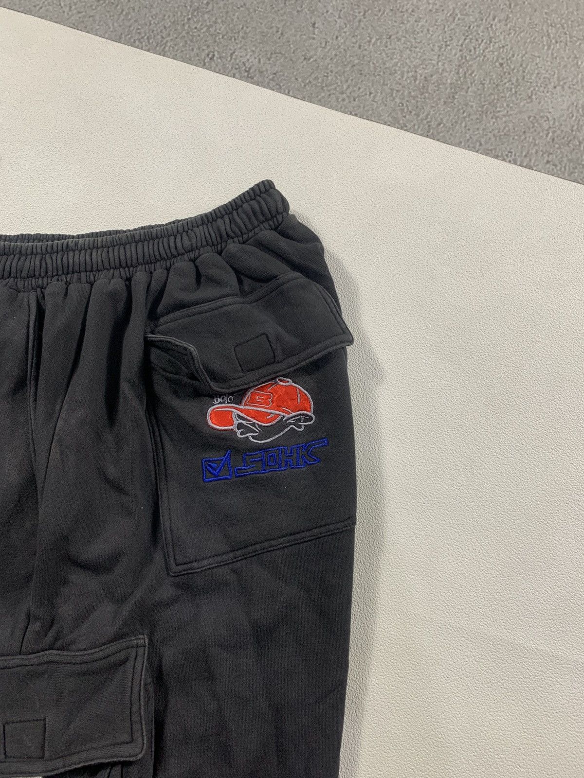 JNCO Sohk swetpants cargo short pants Size US 34 / EU 50 - 4 Thumbnail