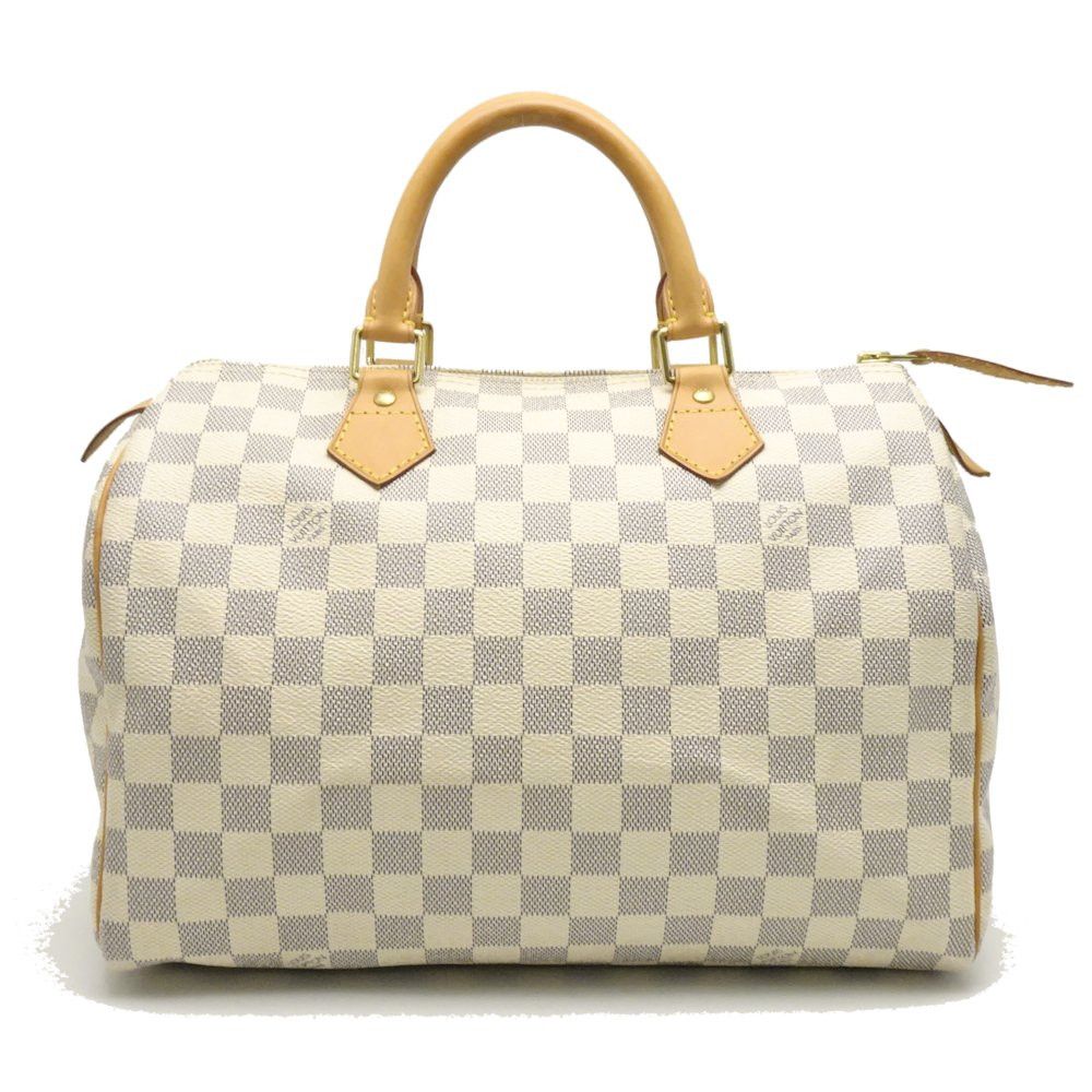 Louis Vuitton Damier Azur Speedy 30 Boston Bag
