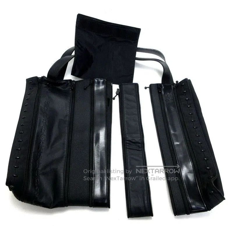 Jean Paul Gaultier Jean Paul Gaultier Dragon Pattern Deconstructed Tote Bag. Size ONE SIZE - 4 Thumbnail