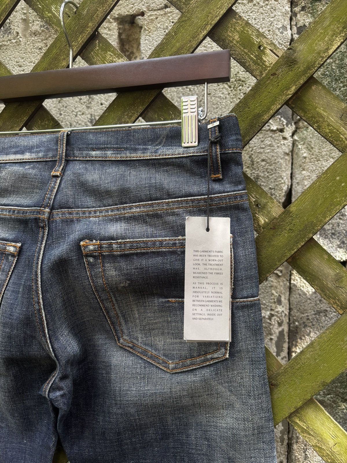 Dior Dior Hedi Slimane Distressed Jeans Size US 28 / EU 44 - 11 Thumbnail