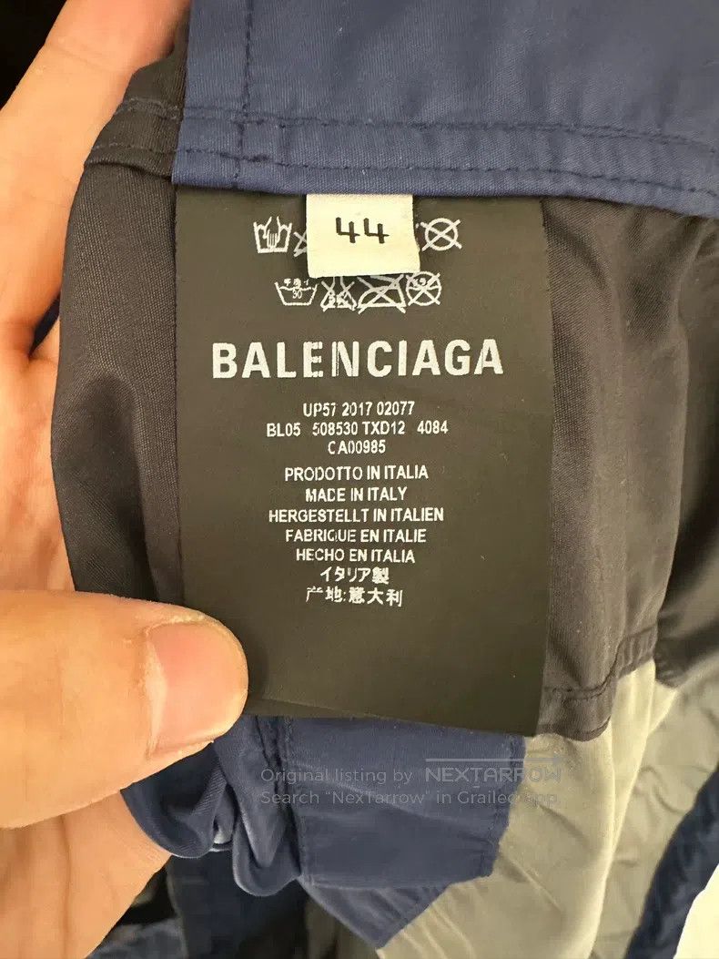 Balenciaga Balenciaga Windbreaker Jacket Size US S / EU 44-46 / 1 - 4 Thumbnail
