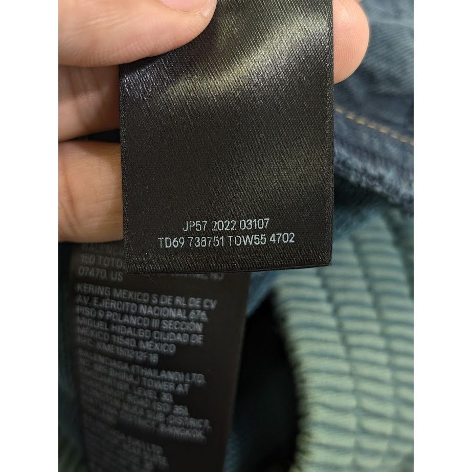 Balenciaga o1rshd1 Hybrid Sweatpants Denim in Blue Size US 34 / EU 50 - 15 Thumbnail