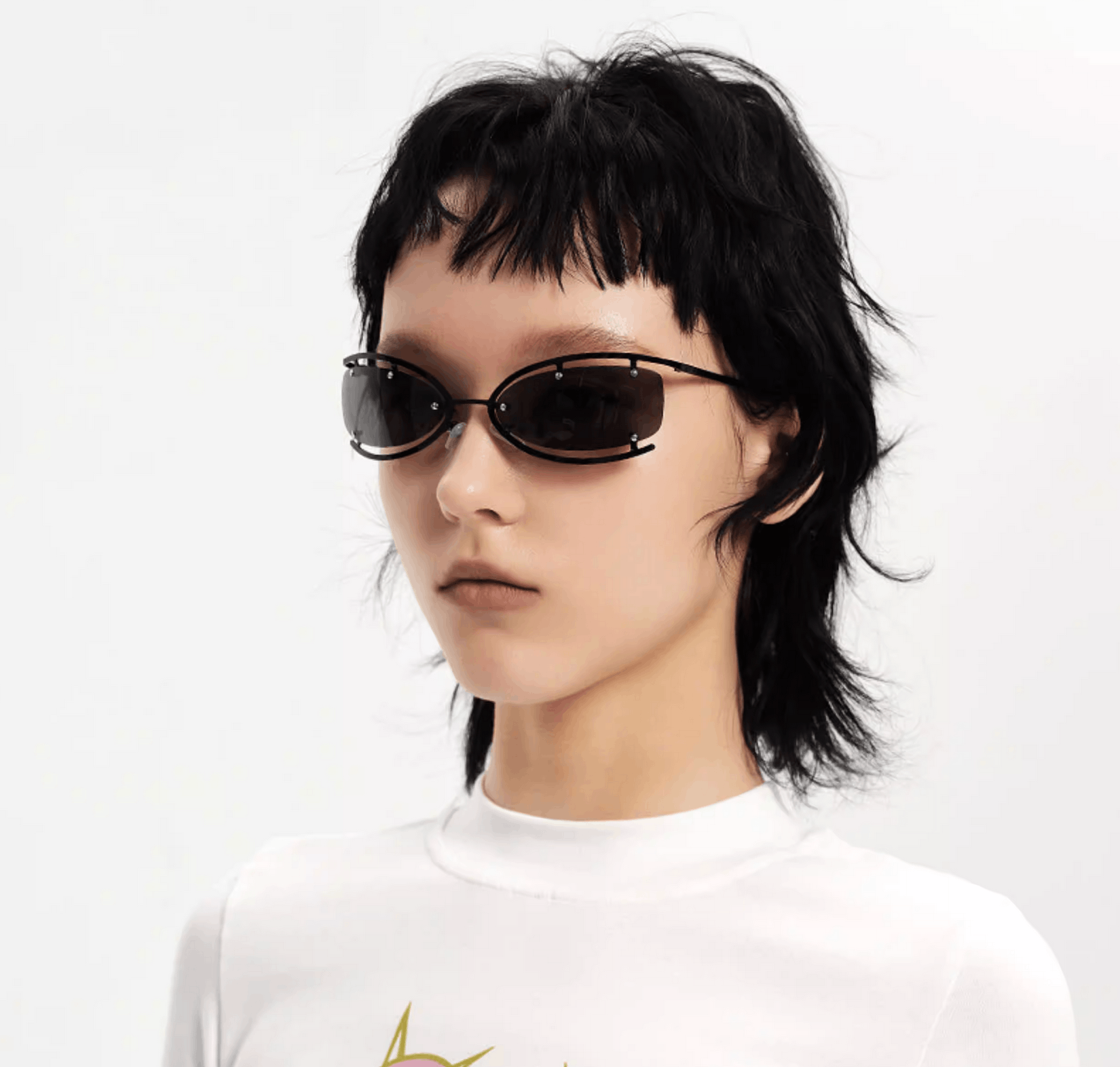 Japanese Brand Y2K Retro Sunglasses Size ONE SIZE - 3 Thumbnail