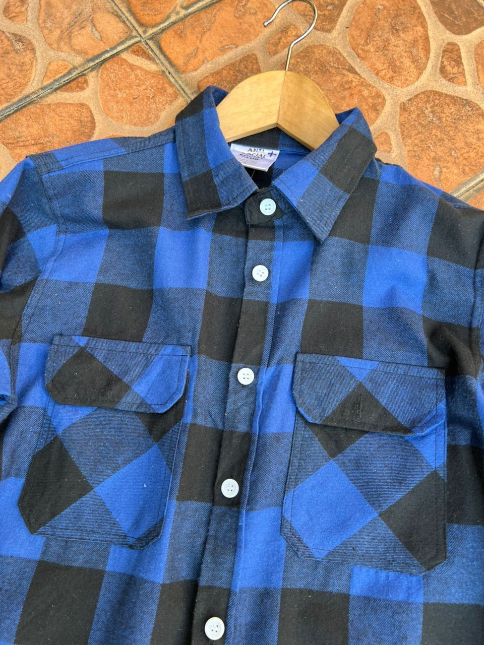 Anti Social Social Club Anti social social Club blue checker plaid Blue Colour Size US S / EU 44-46 / 1 - 5 Thumbnail