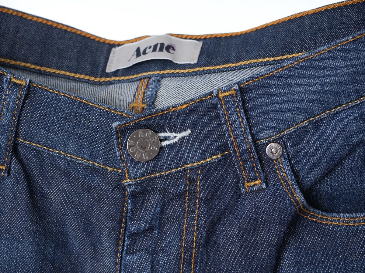 Acne Studios Acne Max / Low Jeans Men 33/32 blue faded Size US 33 - 6 Thumbnail