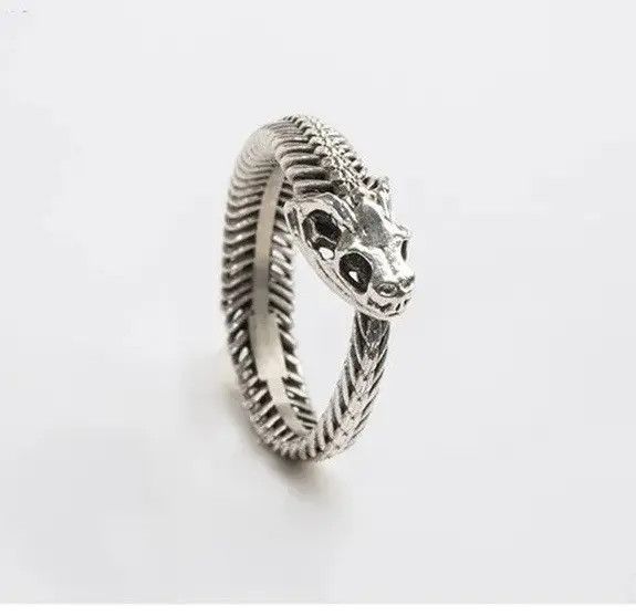 Japanese Brand Mizuki x Miho Adjustable Snake Skeleton Shape Ring Size ONE SIZE - 5 Thumbnail