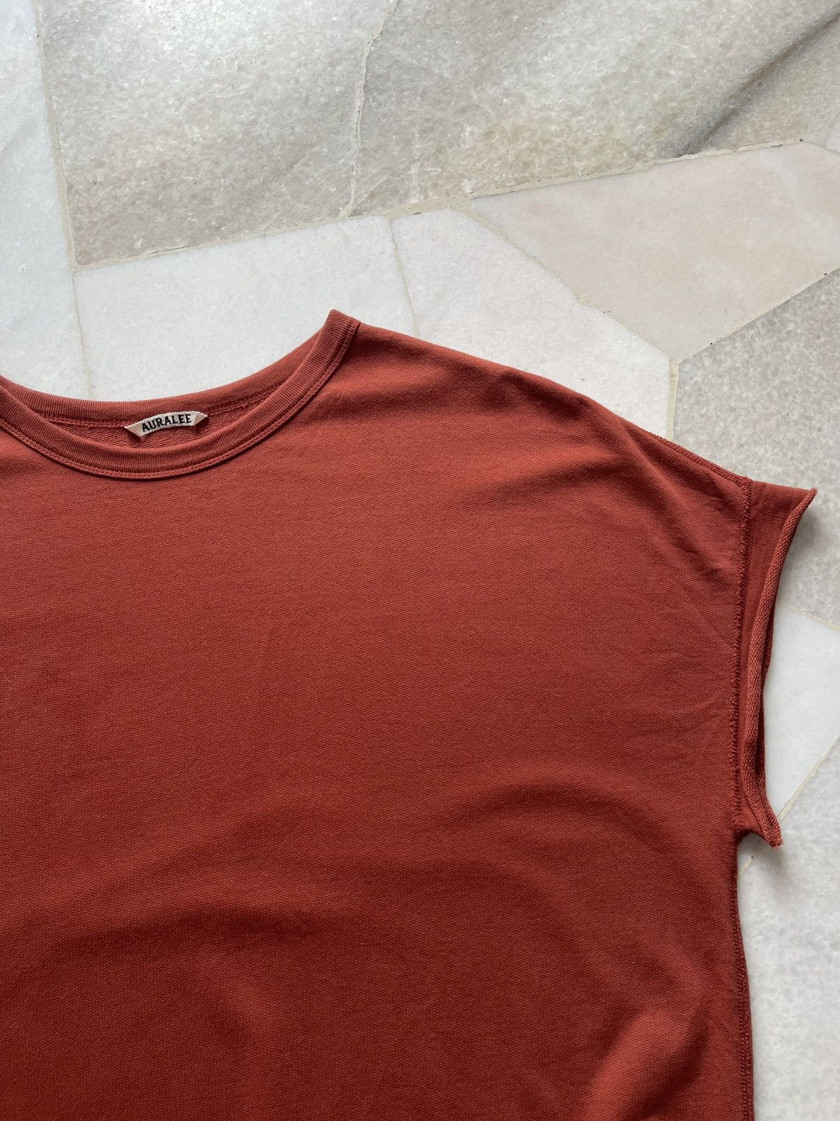 Auralee Auralee Cut Sleeve Sweatshirt Size US L / EU 52-54 / 3 - 4 Thumbnail