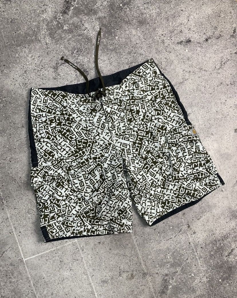 Carhartt Carhartt Vintage Monogram Cargo Short Streetwear Size US 34 / EU 50 - 6 Thumbnail