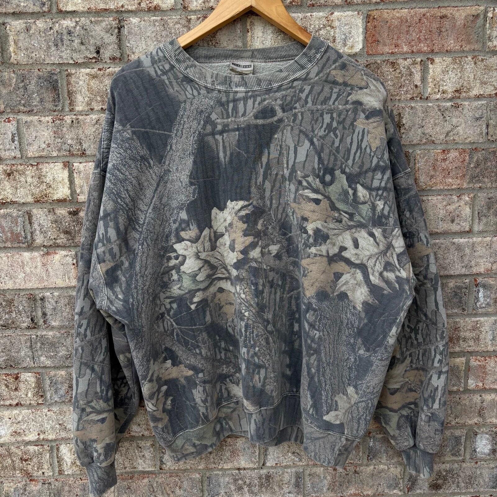 Jerzees Vintage 90s Realtree camouflage sweatshirt Size US XL / EU 56 / 4 - 1 Thumbnail