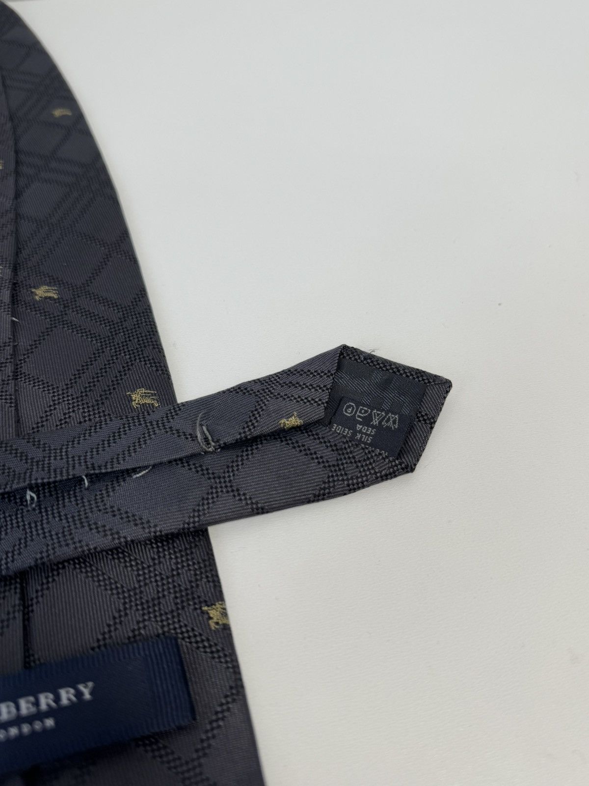 Burberry Burberry Tie Italy Slik Size ONE SIZE - 3 Thumbnail