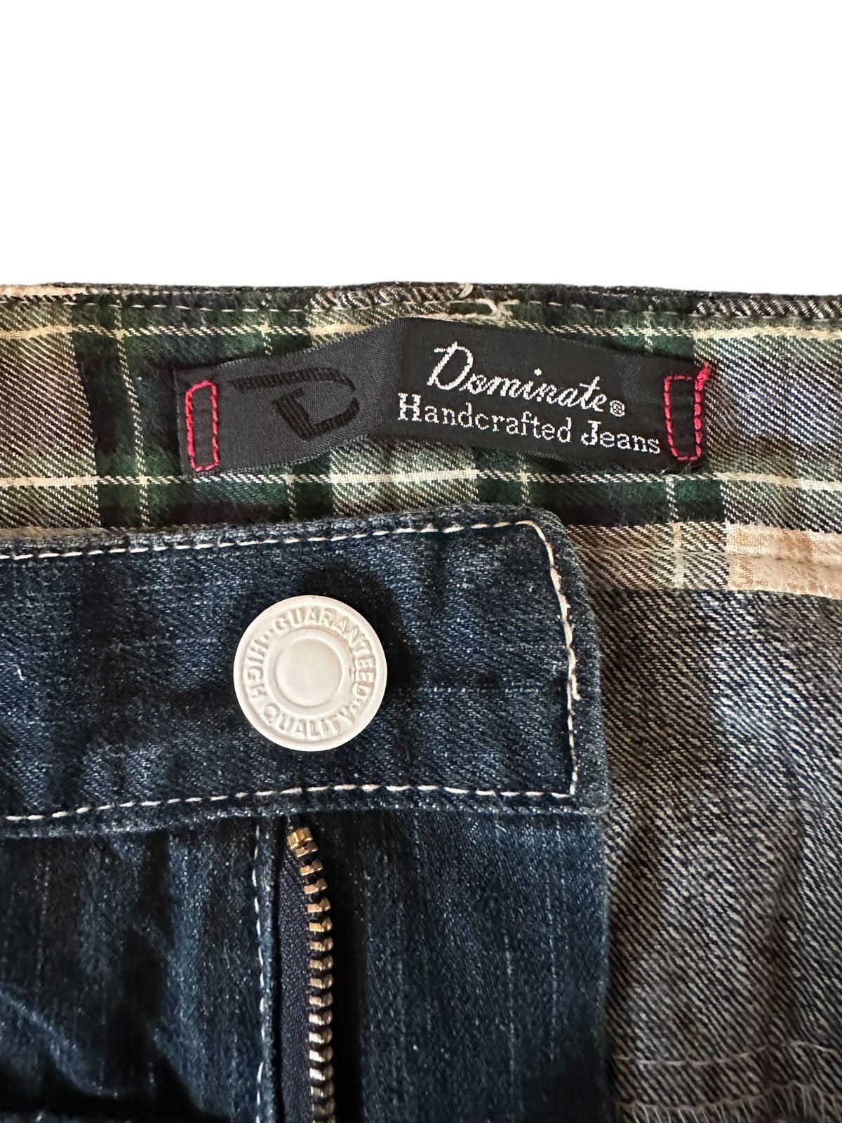 If Six Was Nine Dominate Doublewaist Denim Jeans Size US 32 / EU 48 - 16 Thumbnail