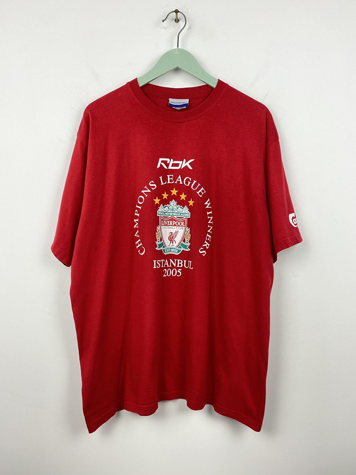 Reebok Vintage Liverpool 2005 Champions League T Shirt Manchester Size US L / EU 52-54 / 3 - 1 Thumbnail