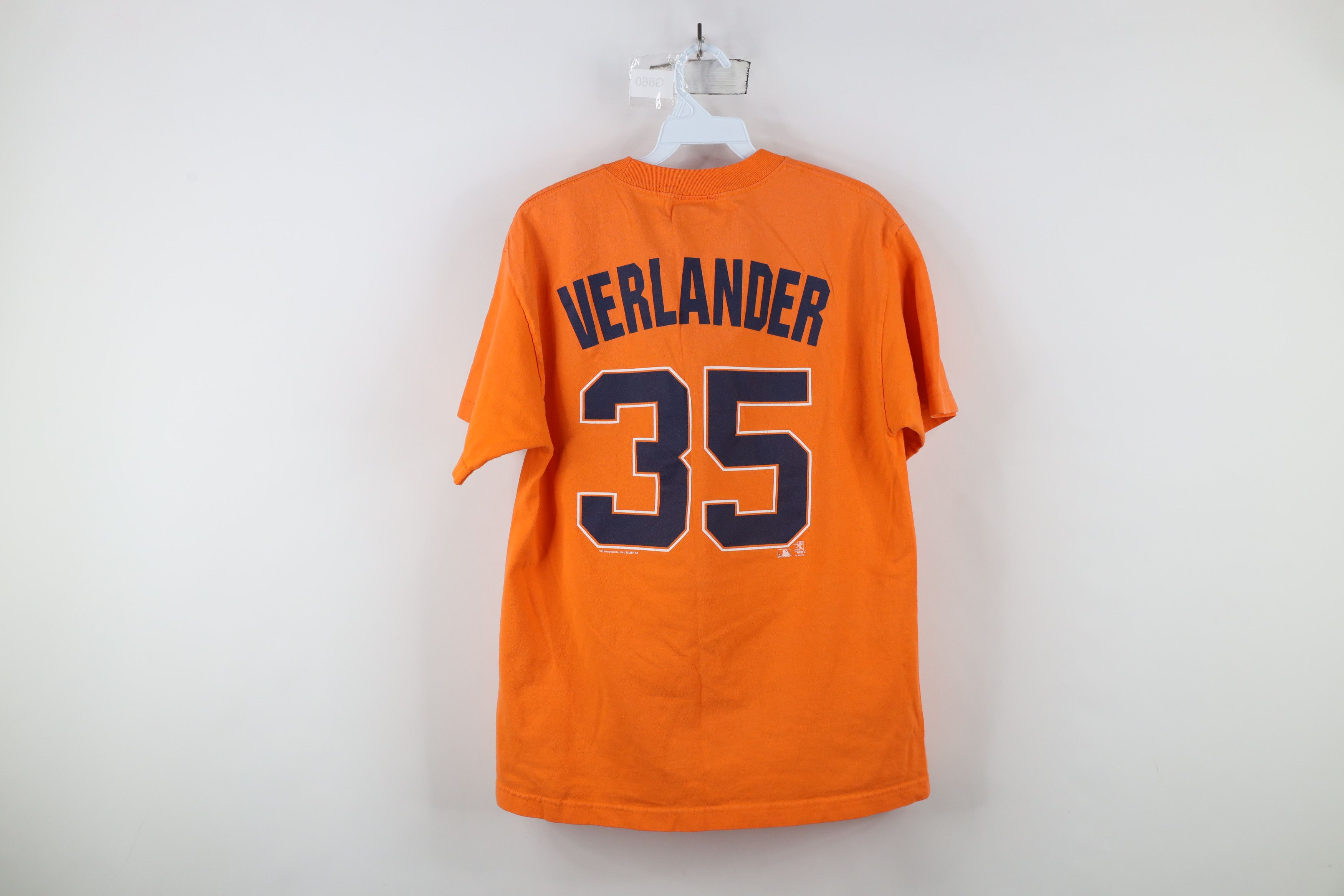 Vintage Vintage Y2K Verlander Detroit Tigers Baseball T-Shirt Orange Size US M / EU 48-50 / 2 - 12 Thumbnail