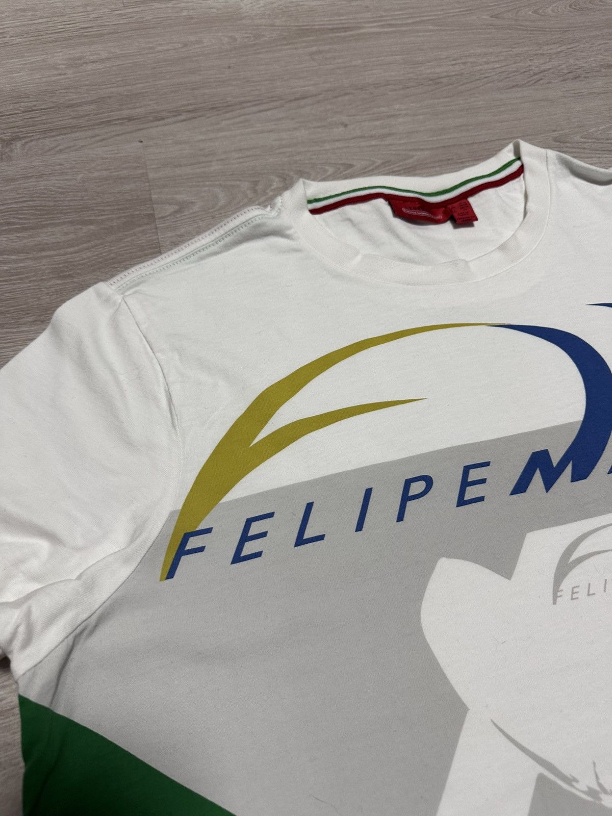 Ferrari × Puma Vintage T-shirt Scuderia Ferrari Felippe Massa Official Size US XL / EU 56 / 4 - 3 Thumbnail