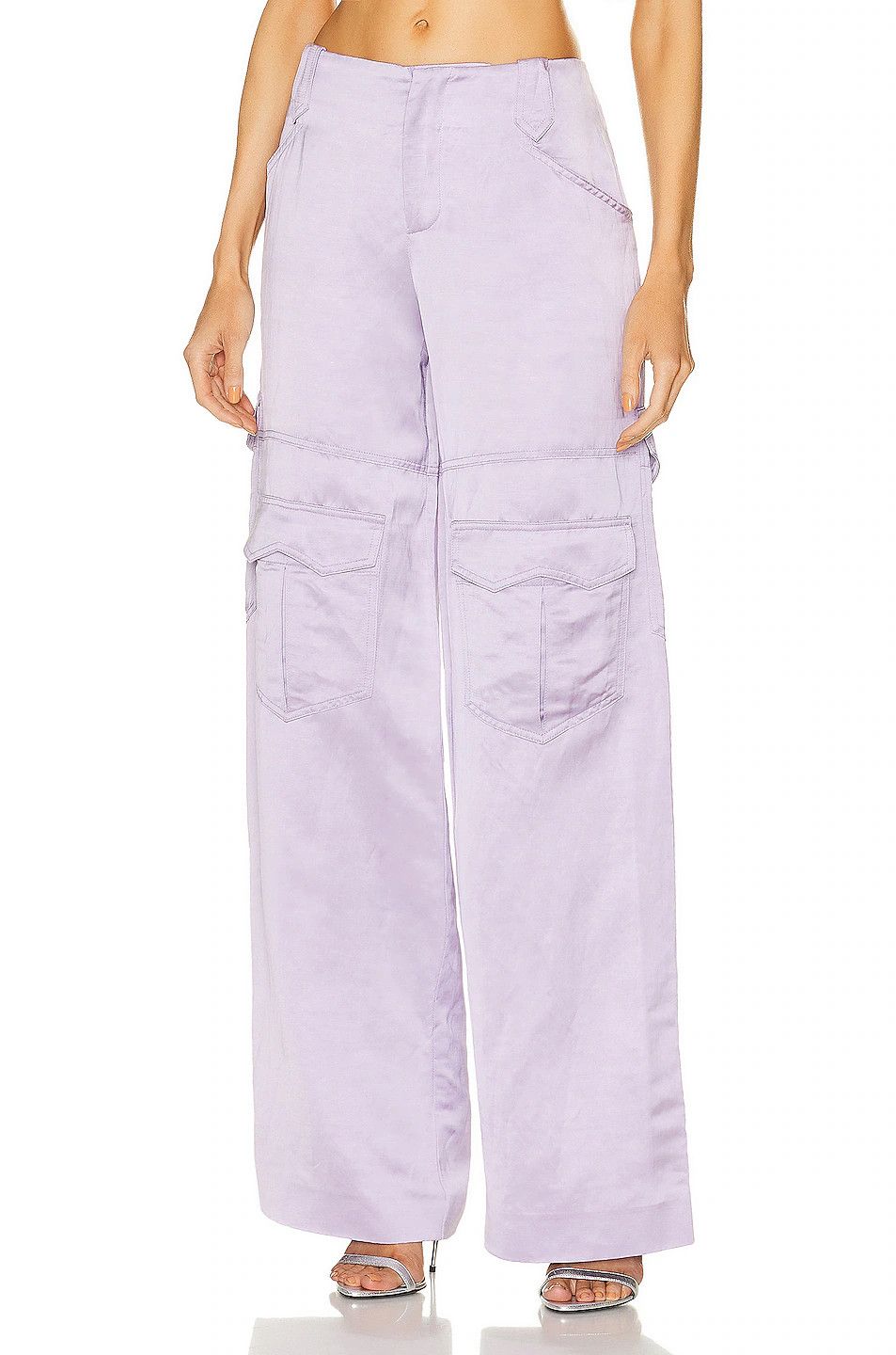 Tom Ford o1loc1c0924 PAW532 Cargo Pant in Violet Size 24" / US 00 / IT 34 - 1 Thumbnail
