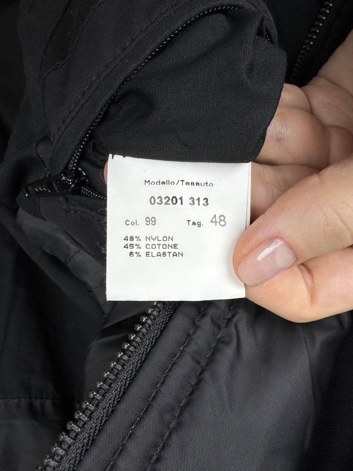 Montecore Montecore black nylon cotton lined jacket blazer sz 48 Size US M / EU 48-50 / 2 - 15 Thumbnail