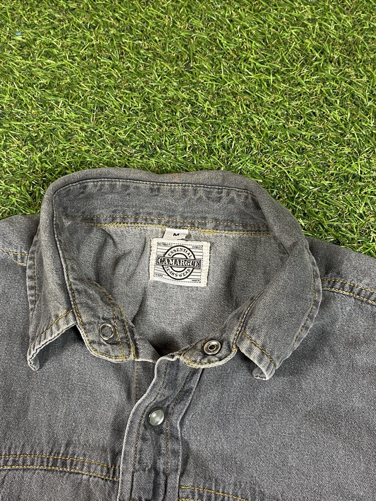 Vintage Vintage 90s Jeans shirt denim streetwear style size M Size US M / EU 48-50 / 2 - 7 Thumbnail