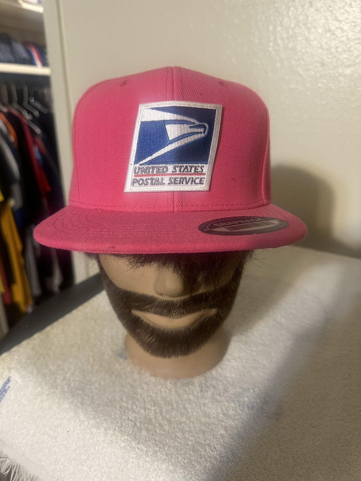 Vintage USPS Mailman “breast cancer” hat 00s