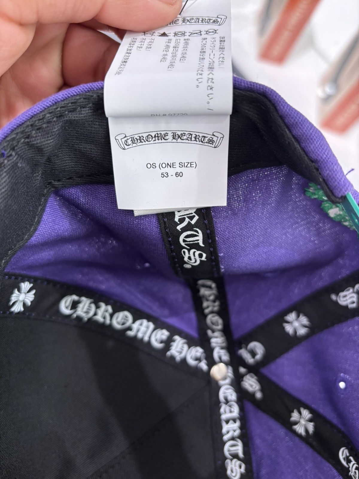 Chrome Hearts Chrome Hearts Purple Baseball Cap Size ONE SIZE - 7 Thumbnail