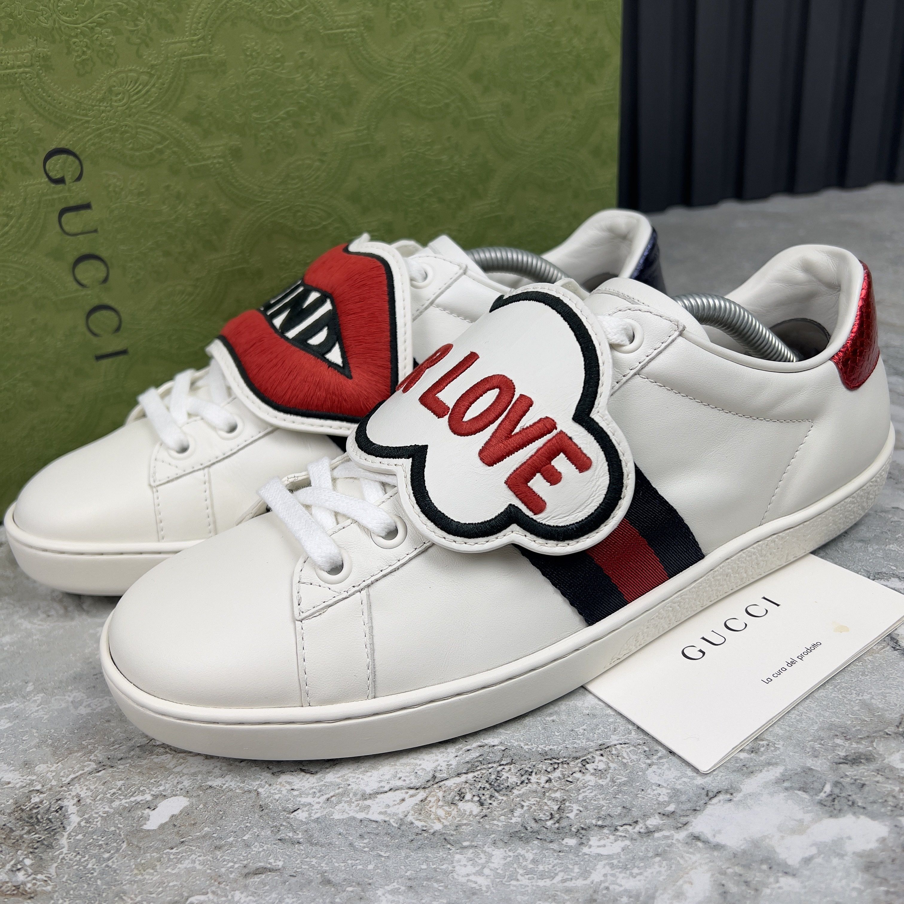 Gucci Blind For Love Sneakers | Grailed