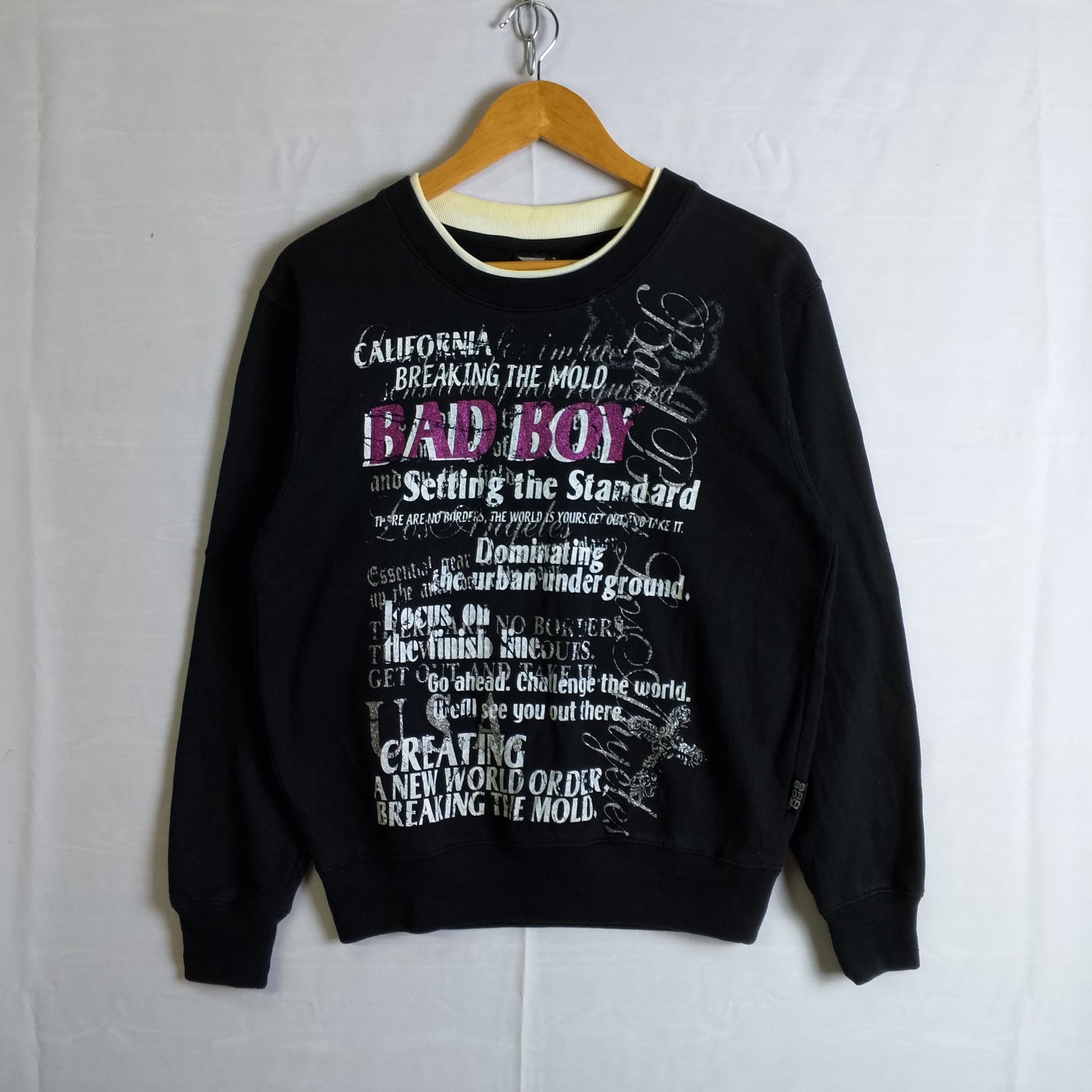 If Six Was Nine Bad Boy Poem Jumper Ifsixwasnine Style Sweatshirt Size US M / EU 48-50 / 2 - 1 Thumbnail