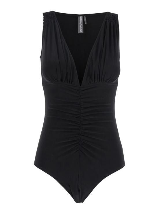 Norma Kamali NORMA KAMALI Women Tops KK424XPLH35001 Black Size S / US 4 / IT 40 - 1 Thumbnail