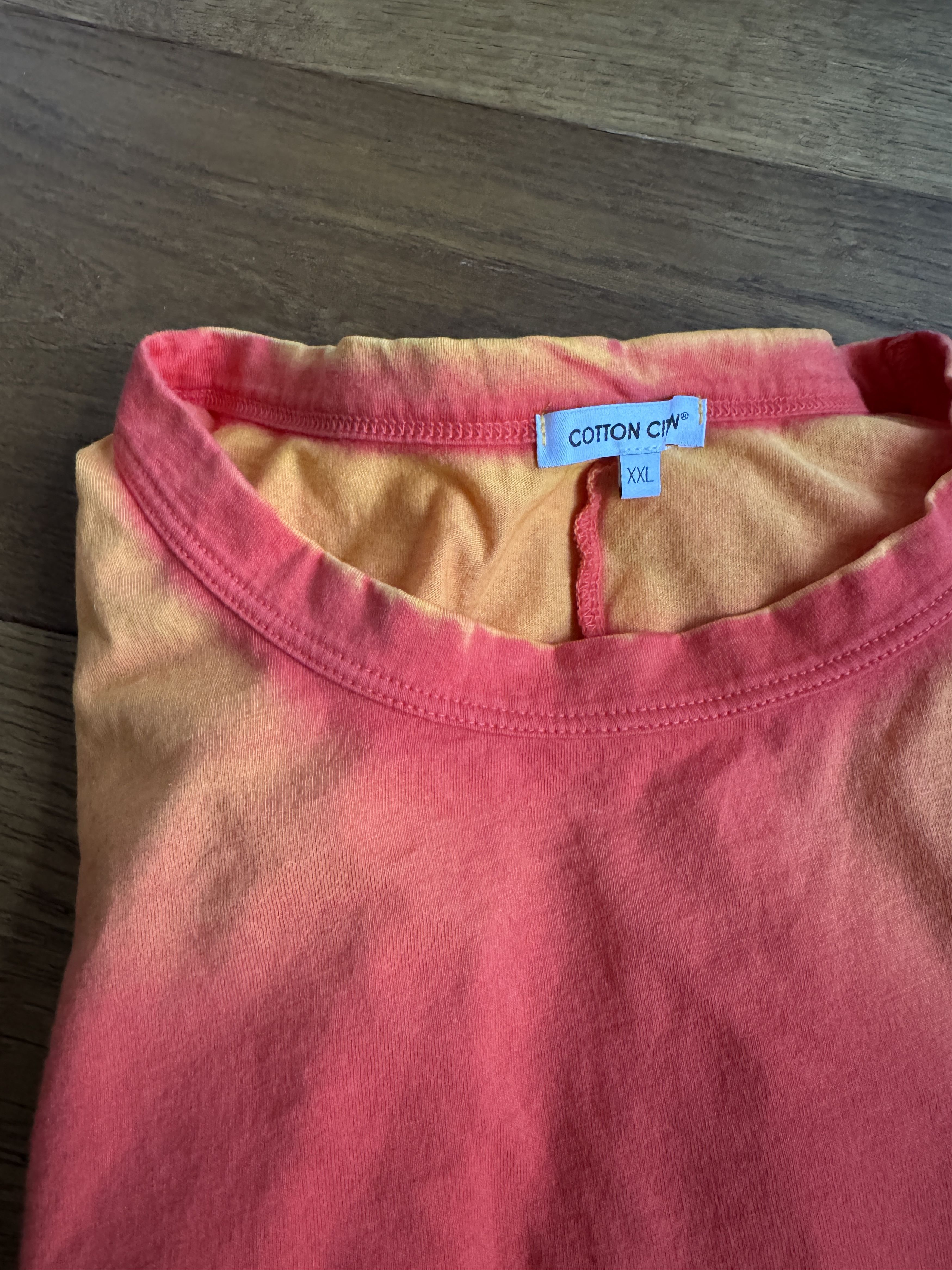 COTTONCITIZEN Over-Dye Cotton Citizen Prince Long Sleeve Orange Cast Size US XXL / EU 58 / 5 - 2 Thumbnail