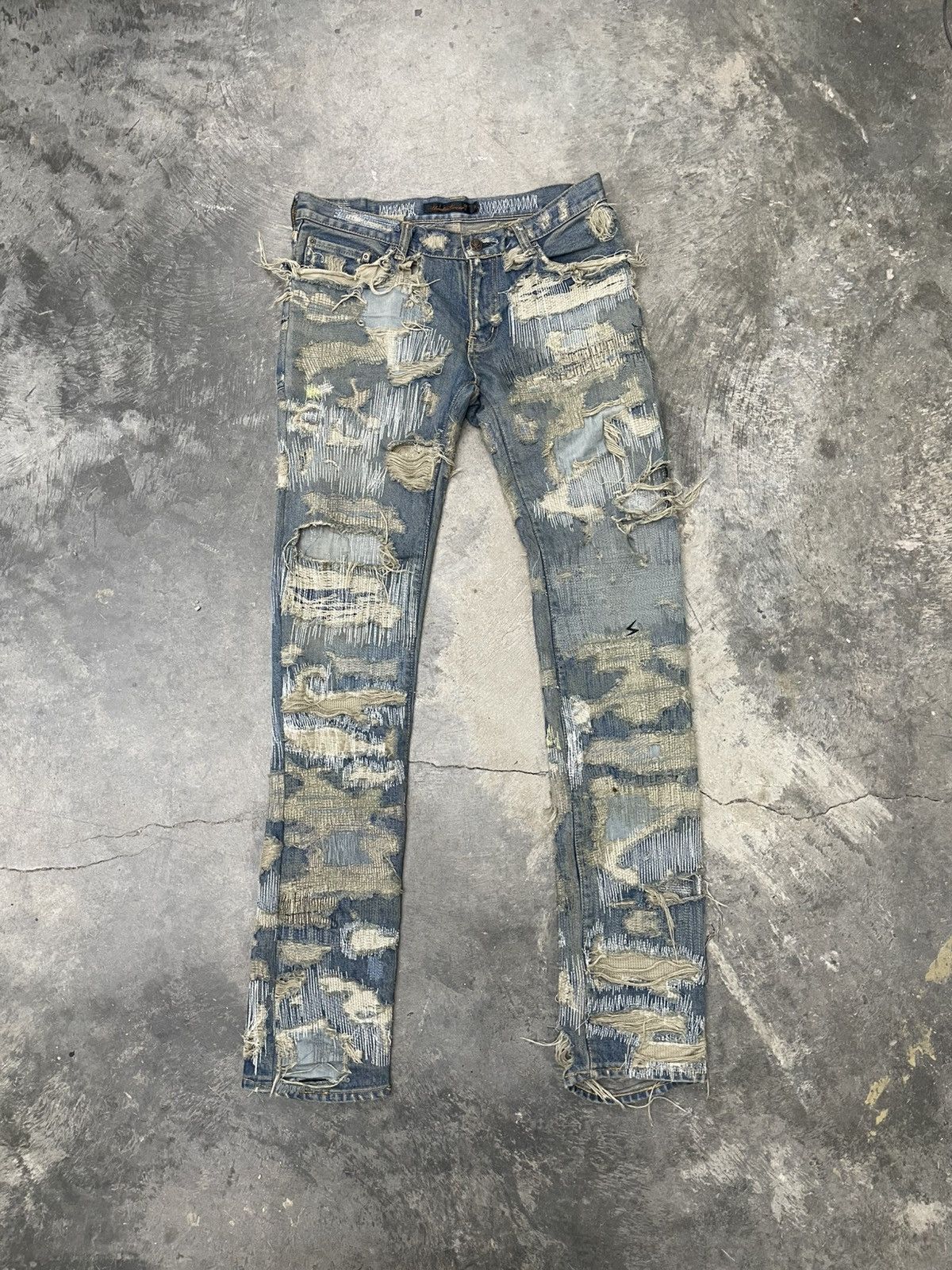 Undercover AW05 “Arts & Crafts” - Undercover '85' Lightwash Boro