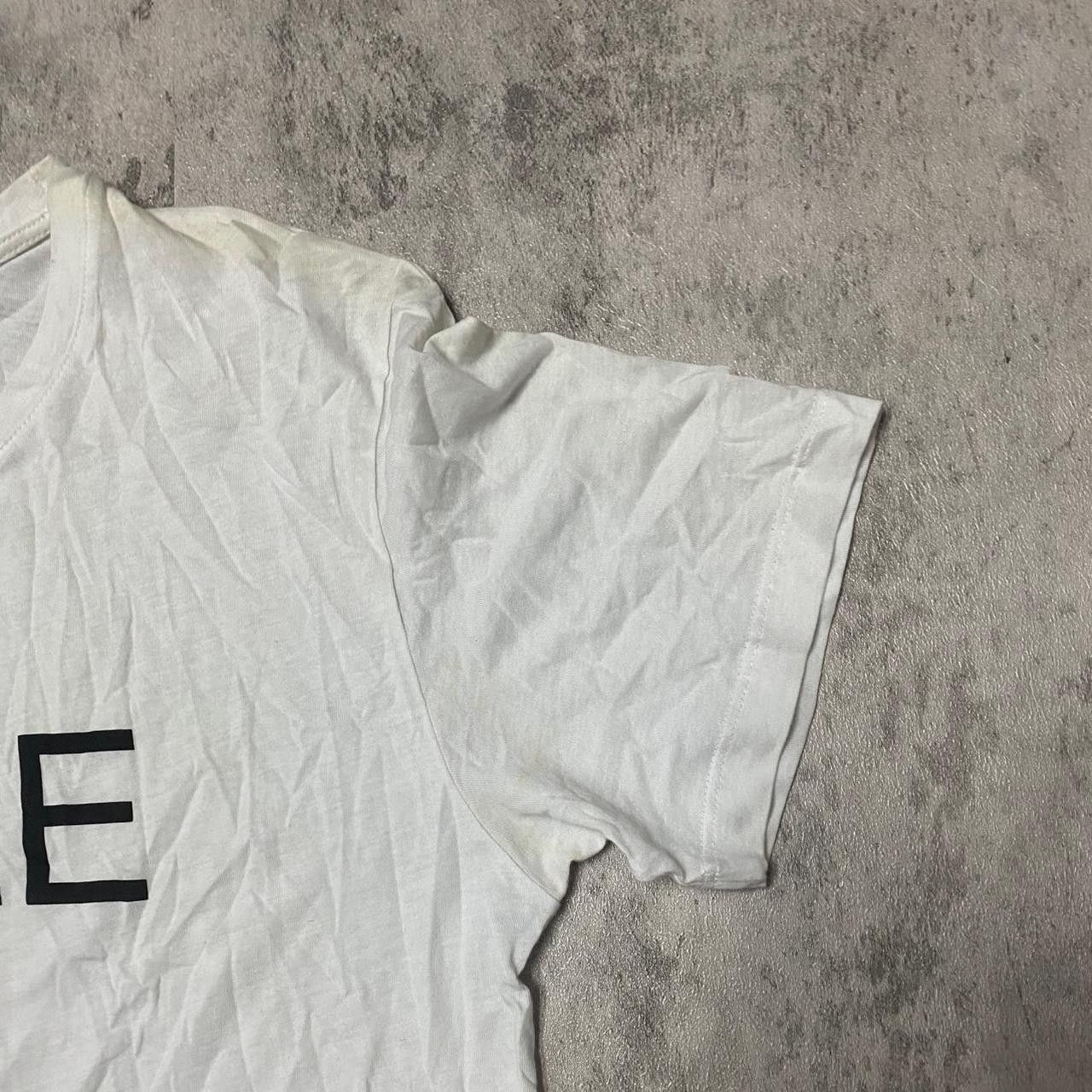Other White and black cotton t-shirt with a relaxed fit Size US S / EU 44-46 / 1 - 3 Thumbnail