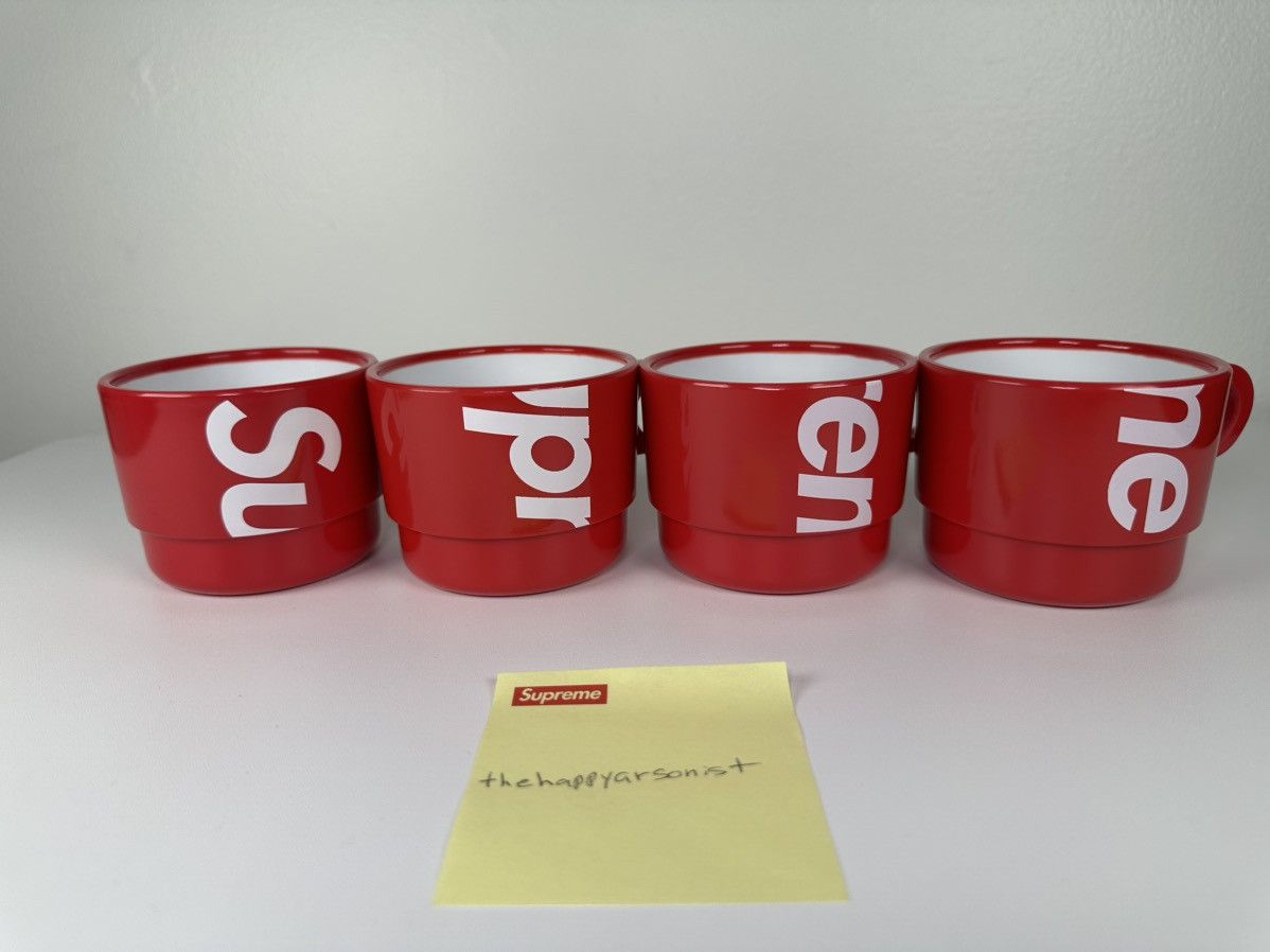 Supreme Supreme Stacking Cups SS18 (set of 4) Size ONE SIZE - 3 Thumbnail