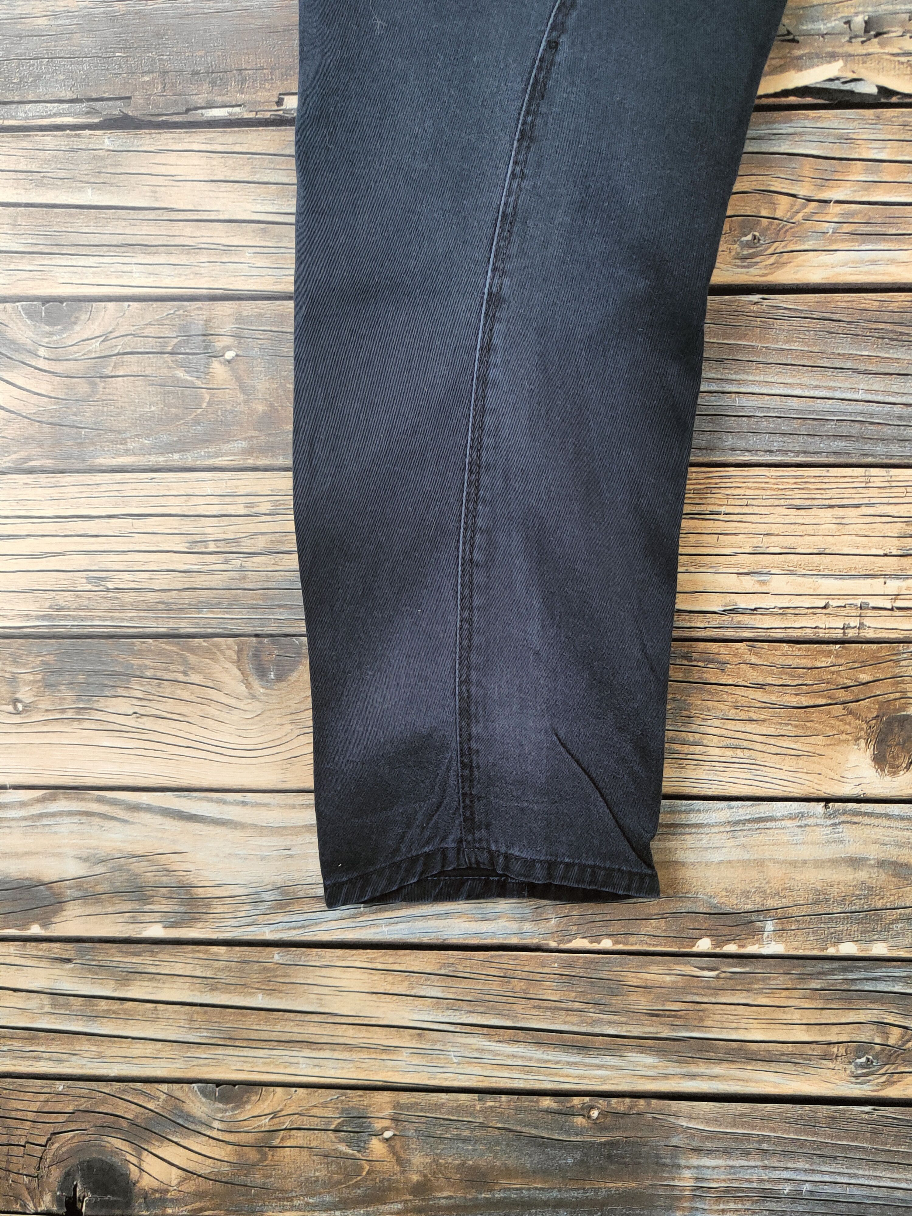 Japanese Brand DL Retro Girl Black Multipocket Casual Pants #46-313 Size 31" - 9 Thumbnail