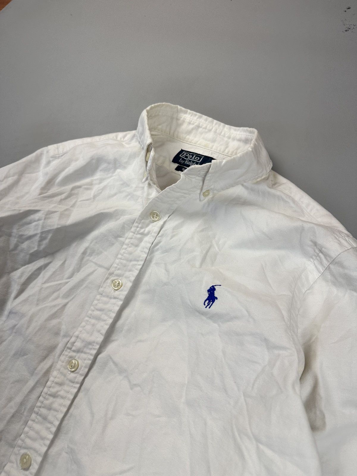 Polo Ralph Lauren Ralph Lauren White solid Cotton shirt Slim Size S / US 4 / IT 40 - 2 Thumbnail