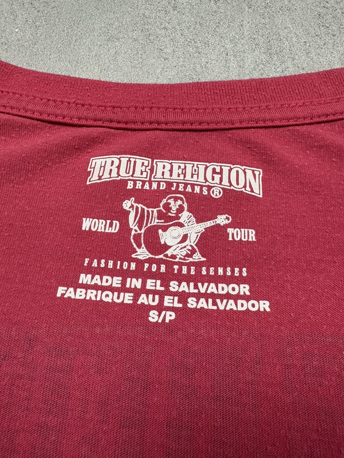 True Religion Vintage 2000s True Religion Y2K Rhinestone Big Logo Tee S Size S / US 4 / IT 40 - 15 Thumbnail
