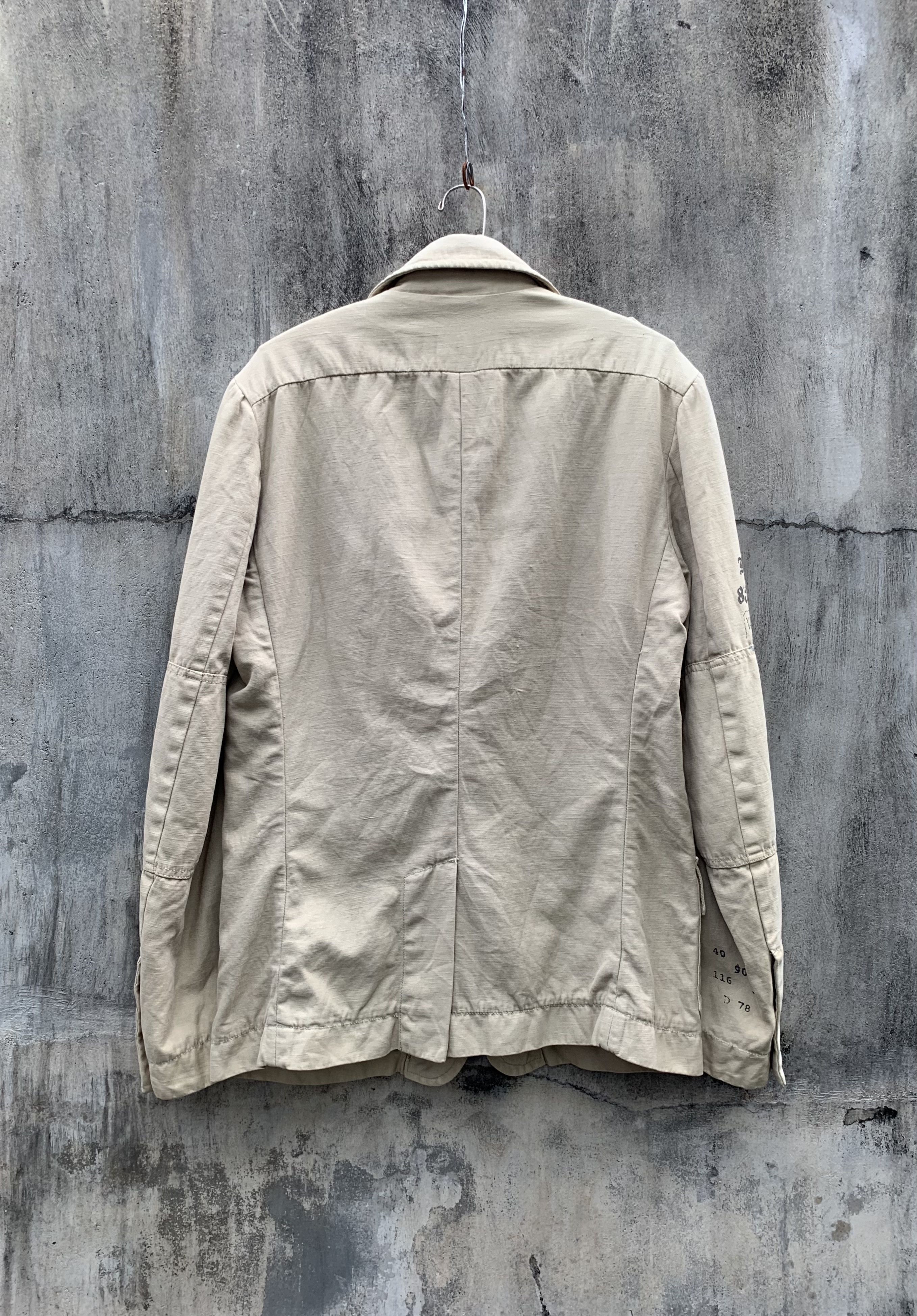Diesel y2k Diesel Fighters Squadron Vandalism Buttons Blazer Jacket Size US M / EU 48-50 / 2 - 9 Thumbnail