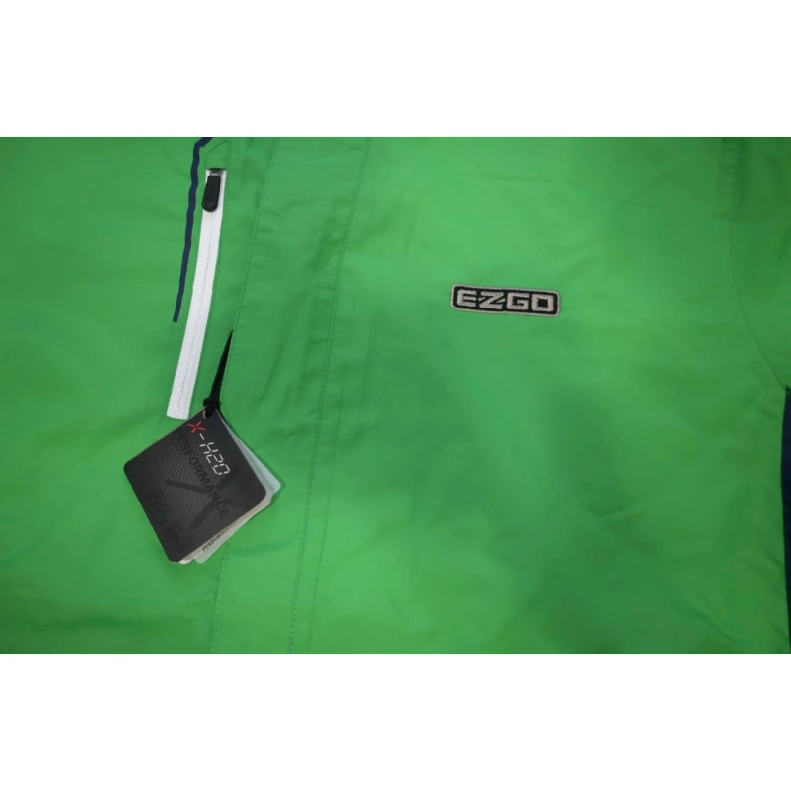 Bobby Jones Green H2O Windbreaker Golf Jacket Men's Size Medium Performance NWT