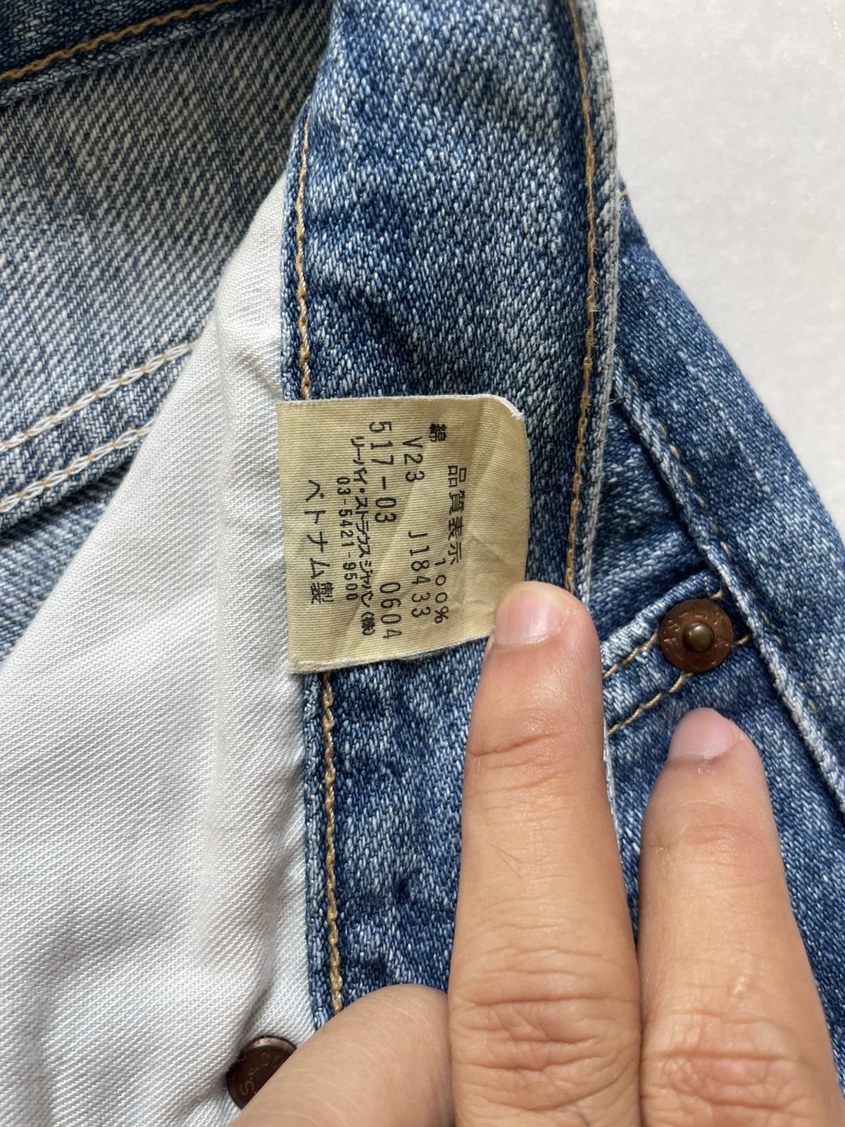 Levi's Vintage Levis 517 Flare Jeans Size US 32 / EU 48 - 7 Thumbnail